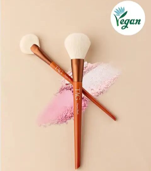 韓國 DAISO TAG 純素胭脂及光影掃 Vegan Blush Beam Brush Duo