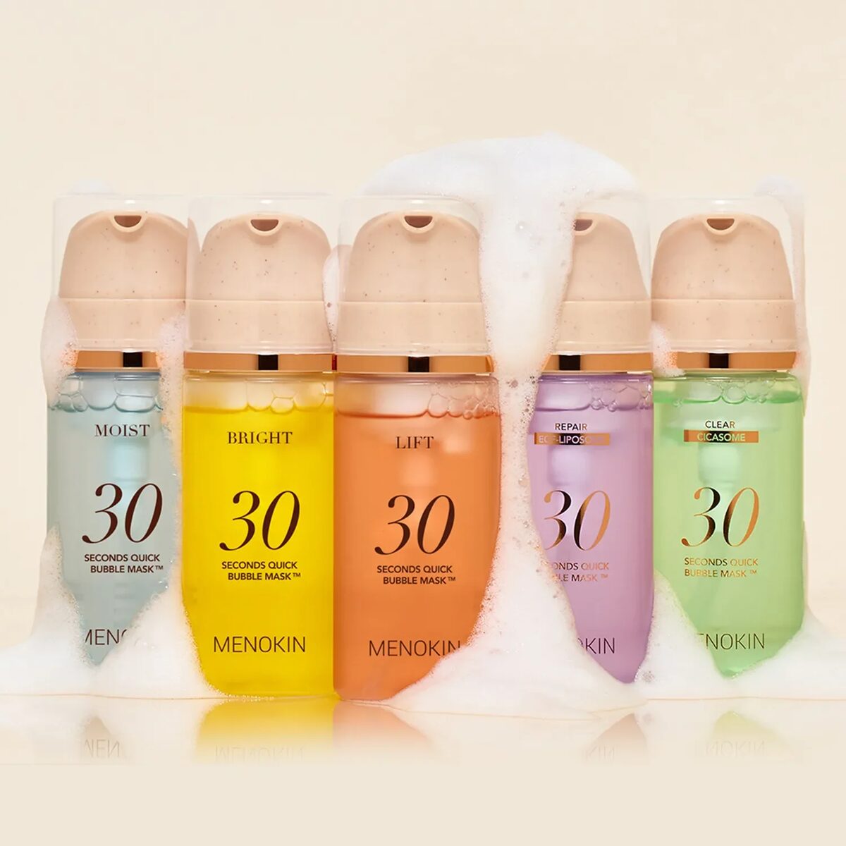 MENOKIN 30秒極速免洗泡泡面膜 95ml