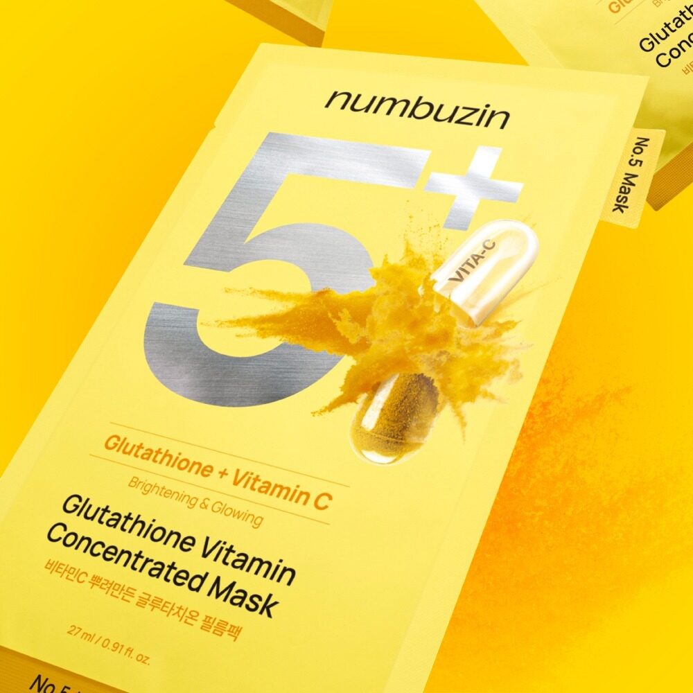 Numbuzin NO.5 維他命淡斑面膜 5片/盒