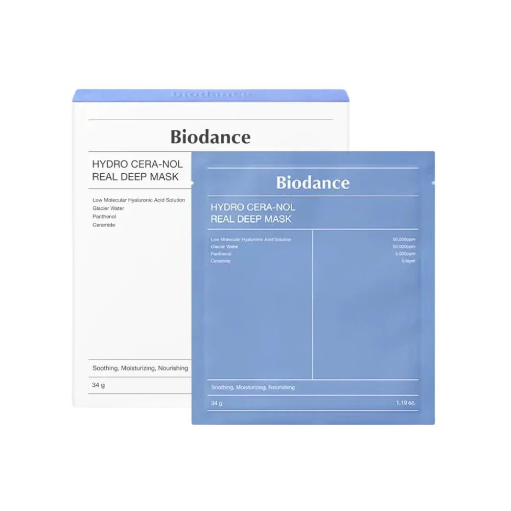 Biodance 膠原蛋白透明質酸深層補水面膜 4片/盒