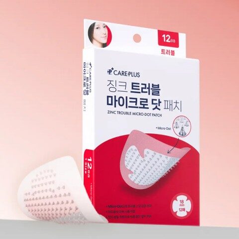 Careplus 痘痘微針暗瘡貼 紅色加強版 (一盒12貼)