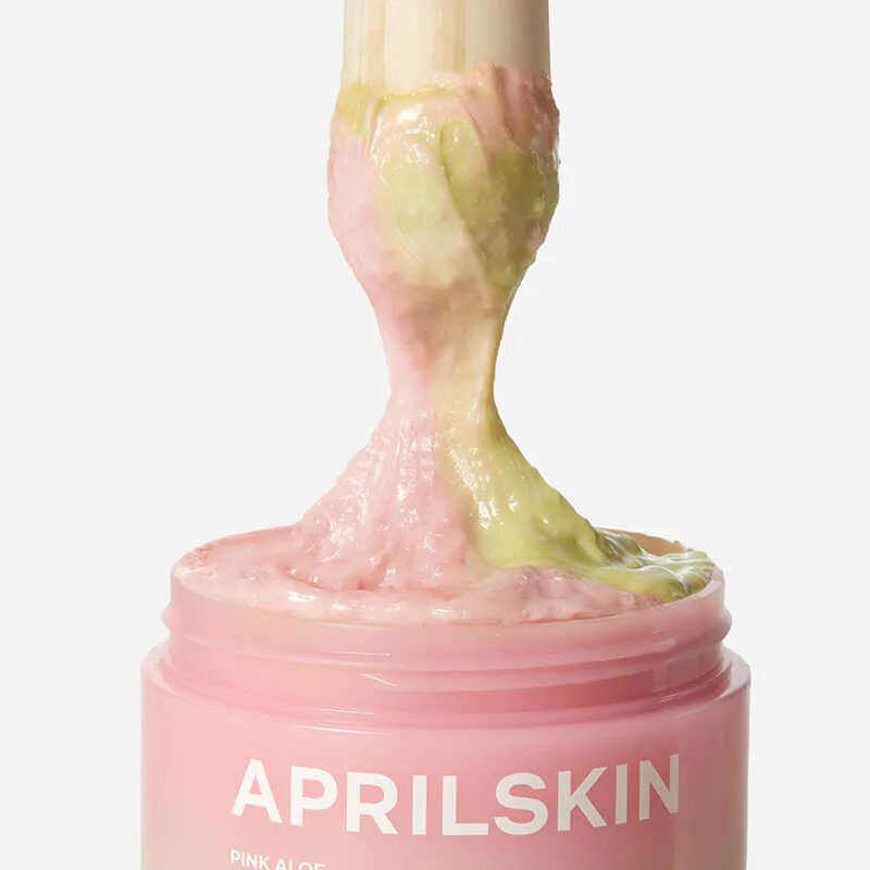 Aprilskin 粉紅蘆薈潔顏蛋白霜 120g