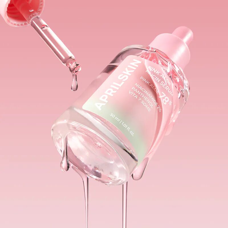 Aprilskin 粉紅蘆薈黏蛋白精華露 30ml