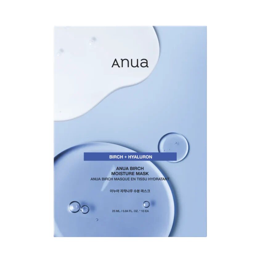 Anua 白樺樹汁水潤保濕面膜 10片/盒