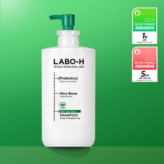 LABO H 益生菌防脫髮頭皮護理洗髮露 (750ml＋100ml)
