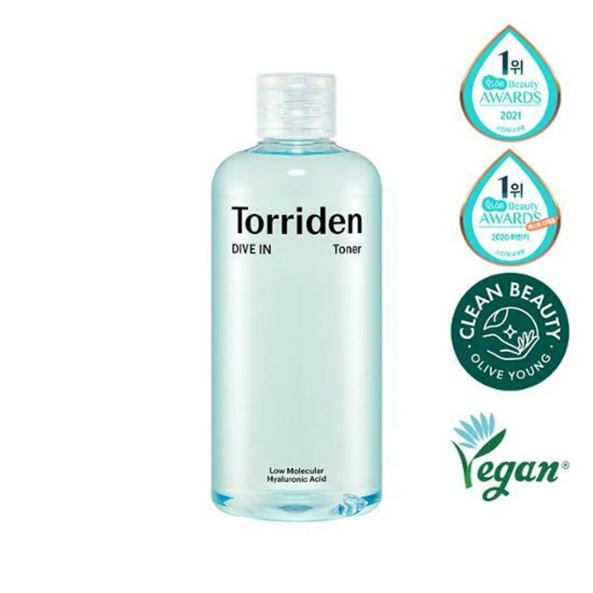 Torriden 低分子透明質酸爽膚水 300ml