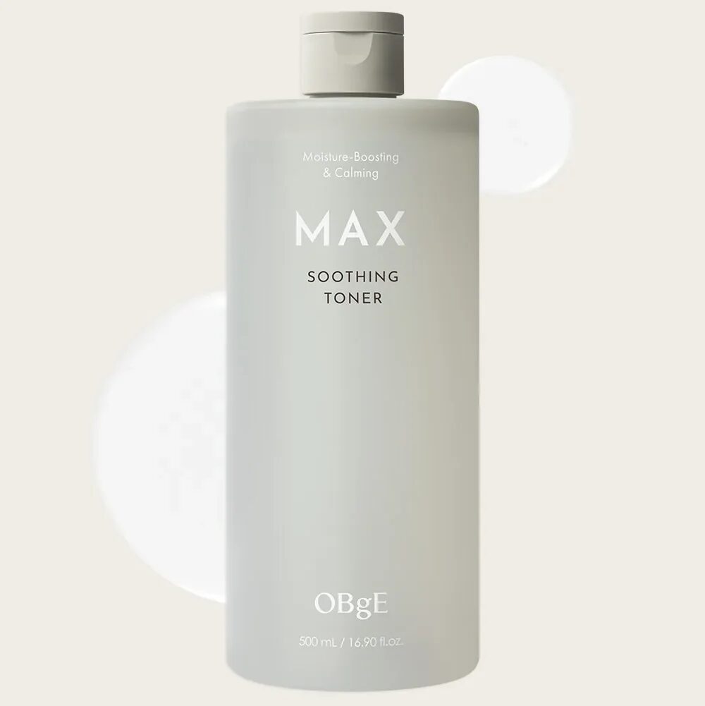 Obge MAX 深層補水鎮靜爽膚水 Soothing Toner 500ml