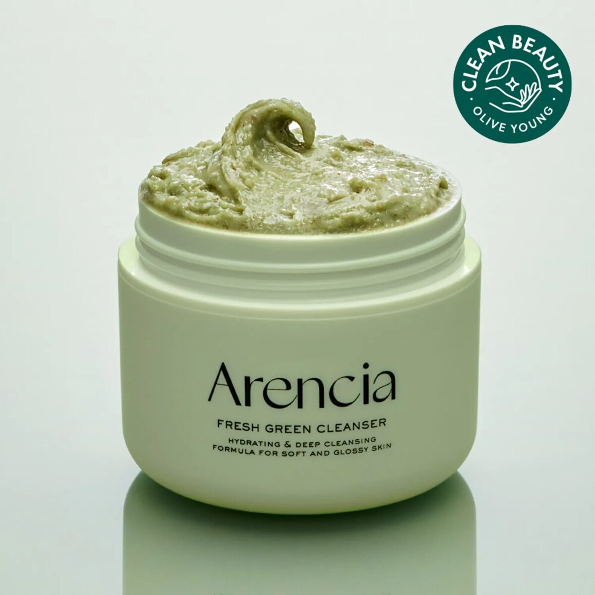 Arencia 清新綠茶去黑頭潔面乳 120g