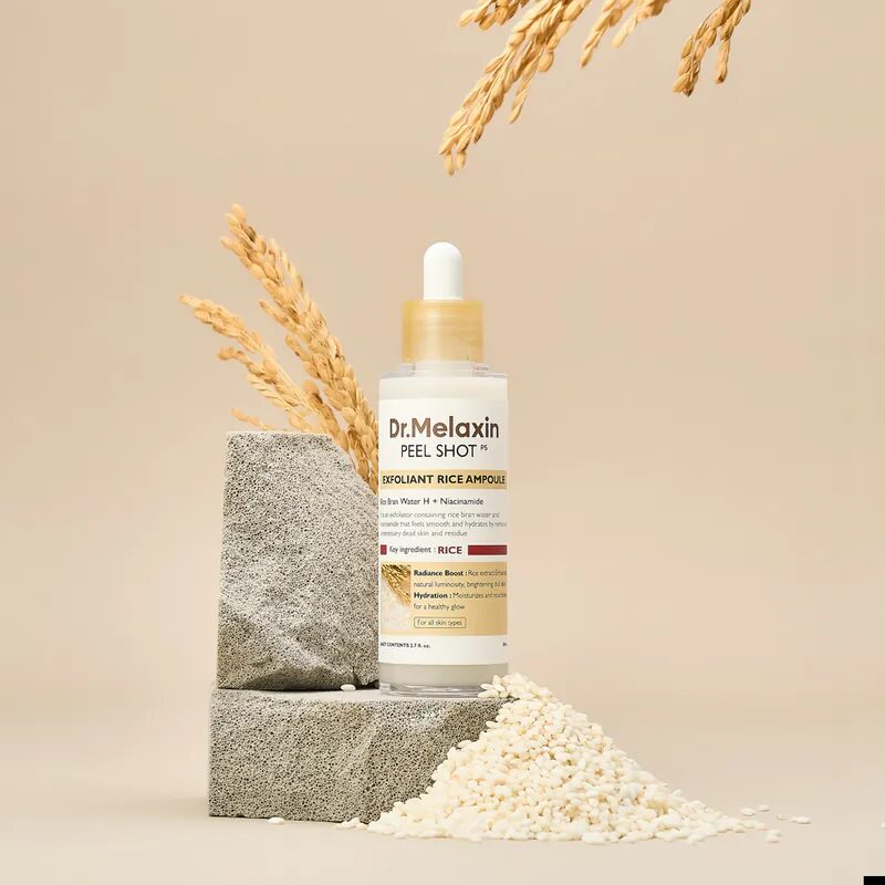 Dr. Melaxin Peel Shot 大米/黑米去角質柔膚精華 80ml