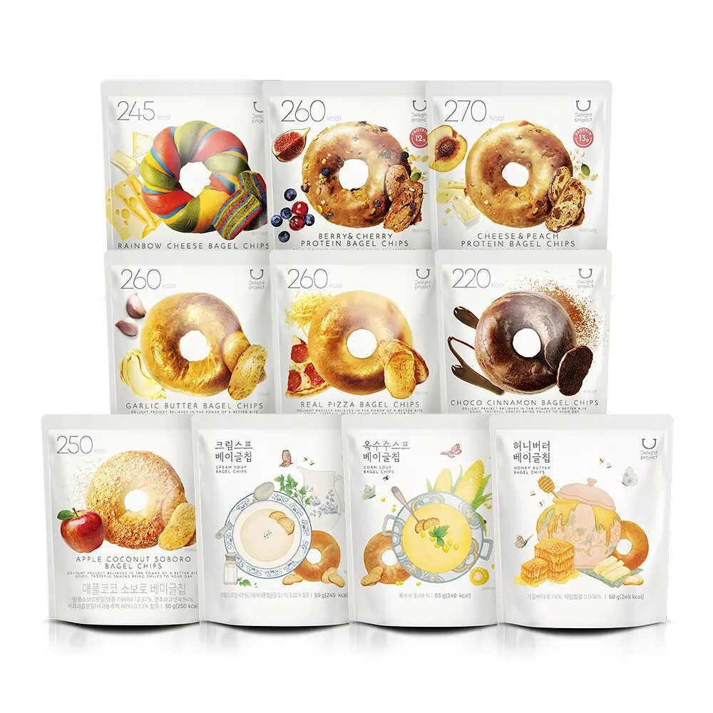 Delight Project 低熱量貝果脆餅乾
