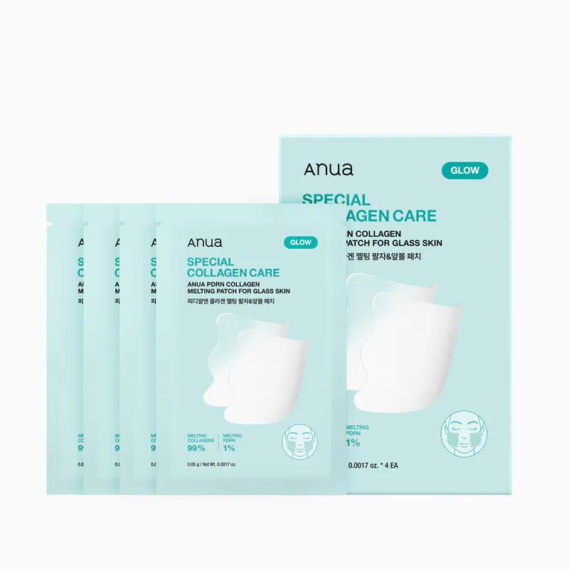 ANUA PDRN 膠原蛋白抗皺提拉修護貼 4片/盒