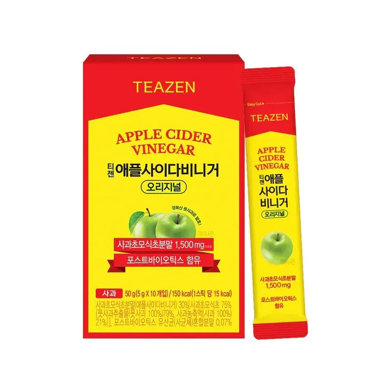 TEAZEN  解脂瘦身蘋果醋 10條/盒 Apple Cider Vinegar