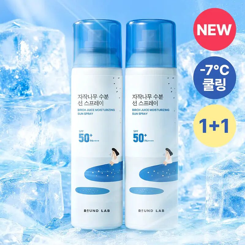 Round Lab 白樺樹補水降溫防曬噴霧 100ml +100ml