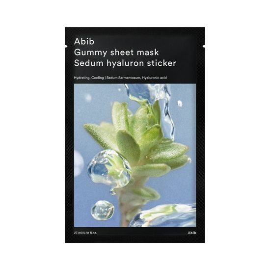 Abib 水分草透明質酸香口膠面膜 10片/盒